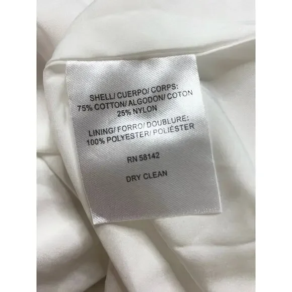 GAL MEETS GLAM Ashton Striped Square Neck Dobby Sundress Sundress NWT US 10 - Picture 8 of 10